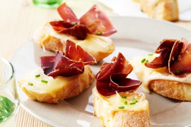 Bruschetta au Vacherin Fribourgeois AOP