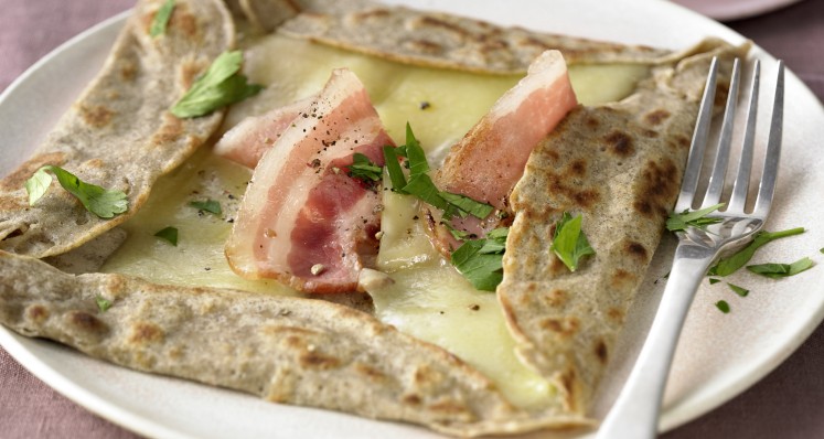 Galettes au Gruyère AOP et au lard