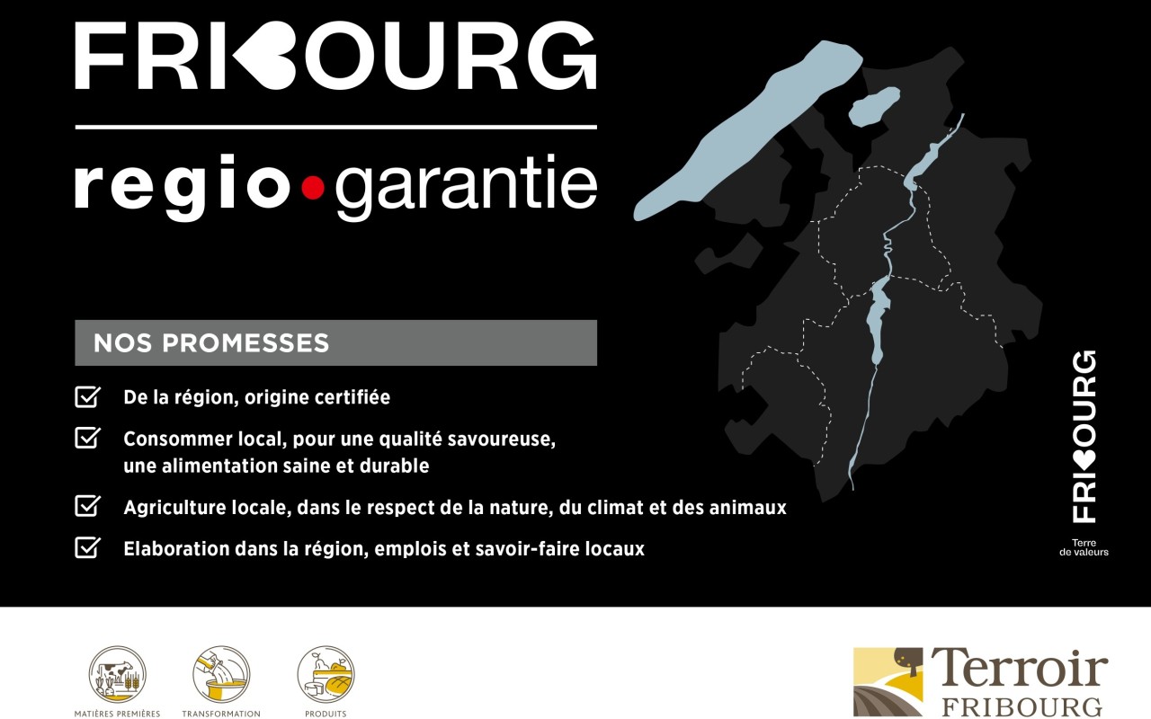 Le Label "Fribourg-regio.garantie"