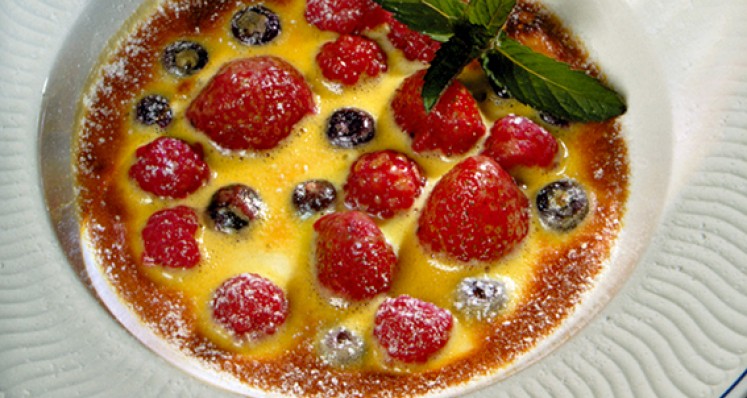 Gratin de petits fruits