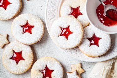 Spiegel mit hausgemachter Marmelade