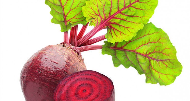 Salade de carottes rouges