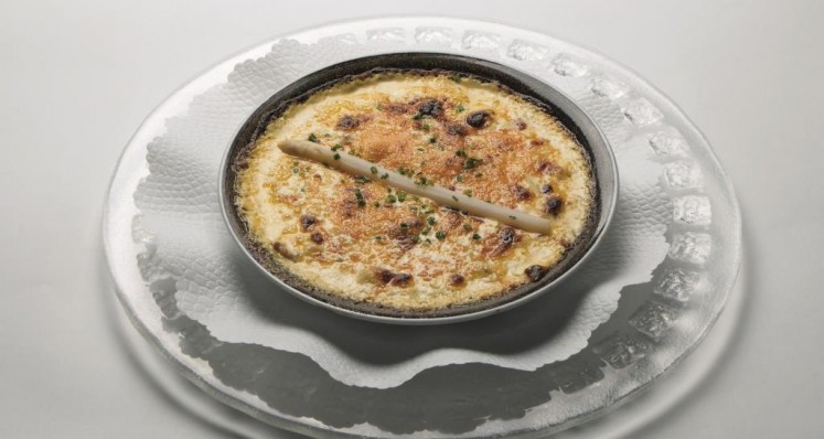 Spargelgratin